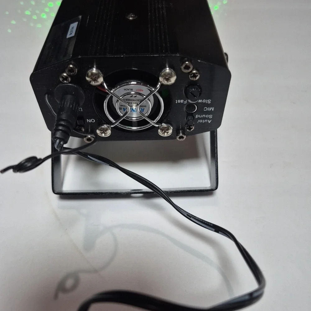 American DJ Micro Galaxian Laser Projector Unisex OS Black Red‎ Green Star